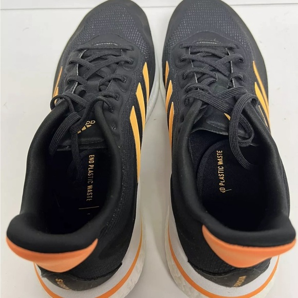 adidas Mens Supernova Running Shoe Black Size 10.5 M - Picture 4 of 6